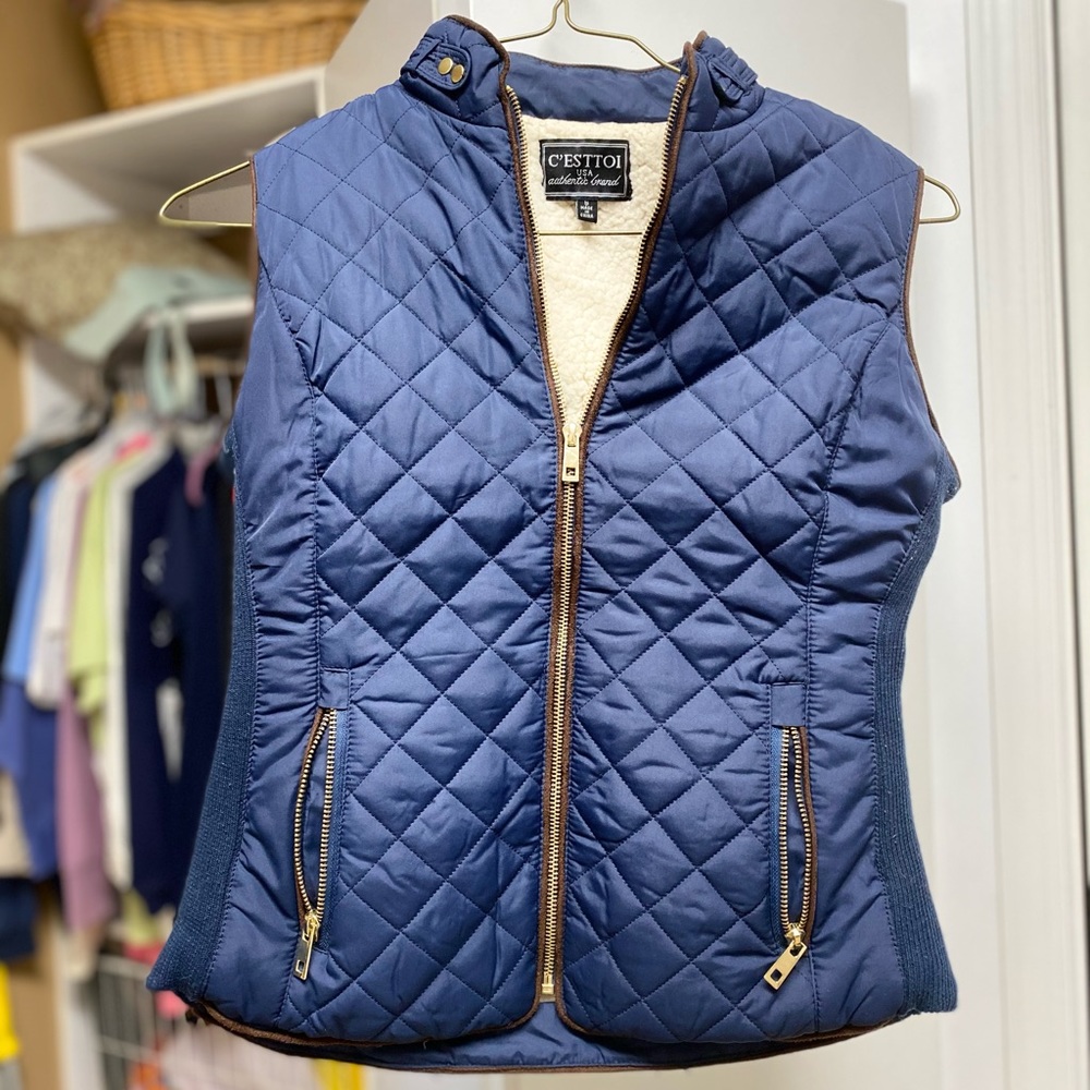 Boutique Navy Vest